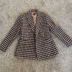 Ann Taylor - Houndstooth Blazer